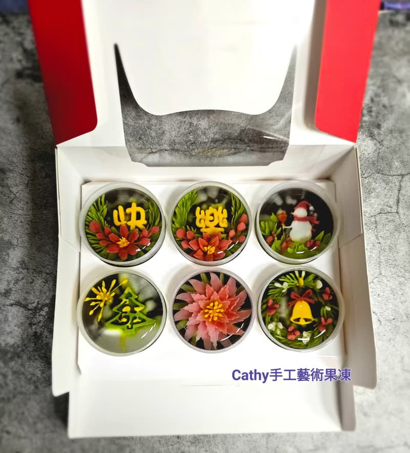 6入禮盒聖誕節主題,送禮盒,交換禮物