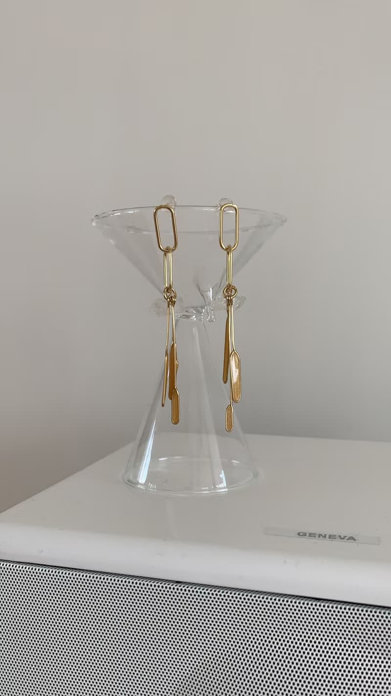 2020末十三 耳環 / 耳夾可 手工樹脂 礦石 禮物 浪漫 氣質