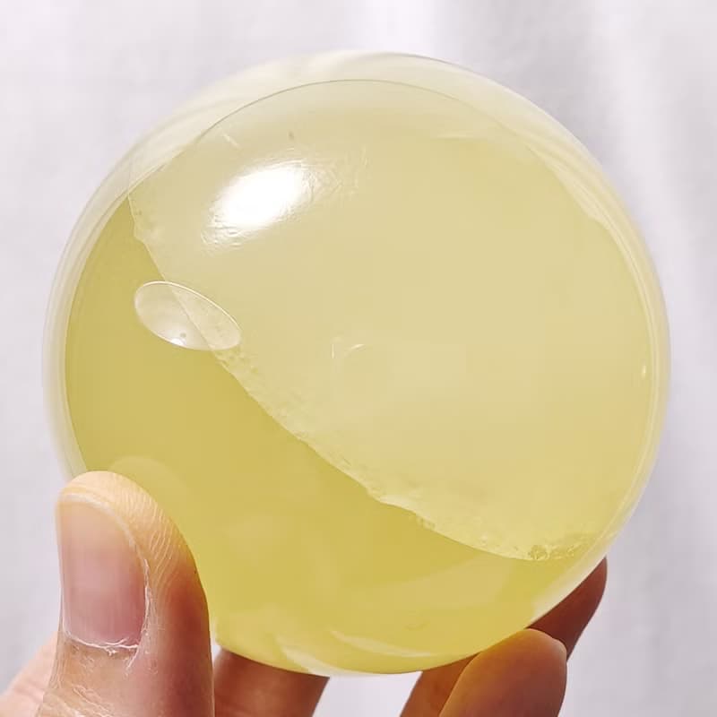 黃水晶球 滿月弦月 日月合璧 光明招財 圓滿成功 收藏 禮物 獨家