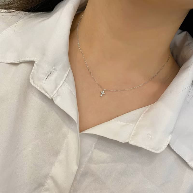 925純銀 | 十字_項鍊