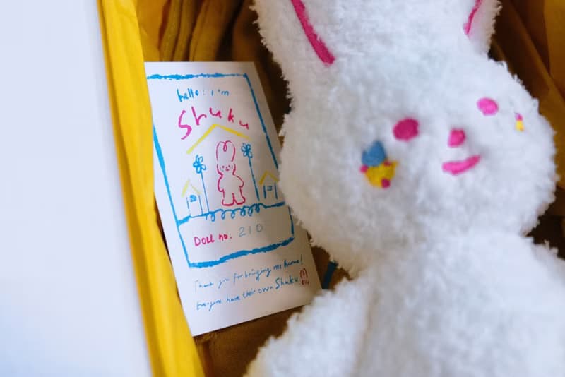 【復活節禮物】Shuku Doll 兔子毛公仔娃娃 | 滿月生日情人節