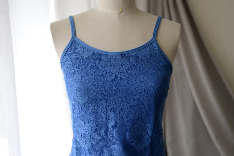 【手工家居服】蜜花・蕾絲面貼身小背心・台灣製
