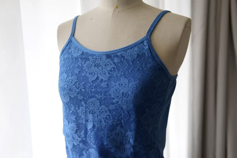 【手工家居服】蜜花・蕾絲面貼身小背心・台灣製