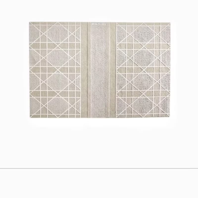 法式風 手作紐西蘭羊毛地毯 法國公寓 客廳臥室床邊地墊 家居裝飾