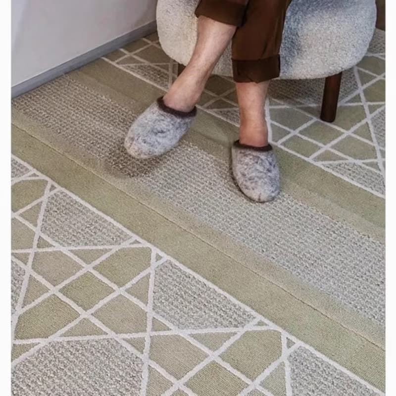 法式風 手作紐西蘭羊毛地毯 法國公寓 客廳臥室床邊地墊 家居裝飾