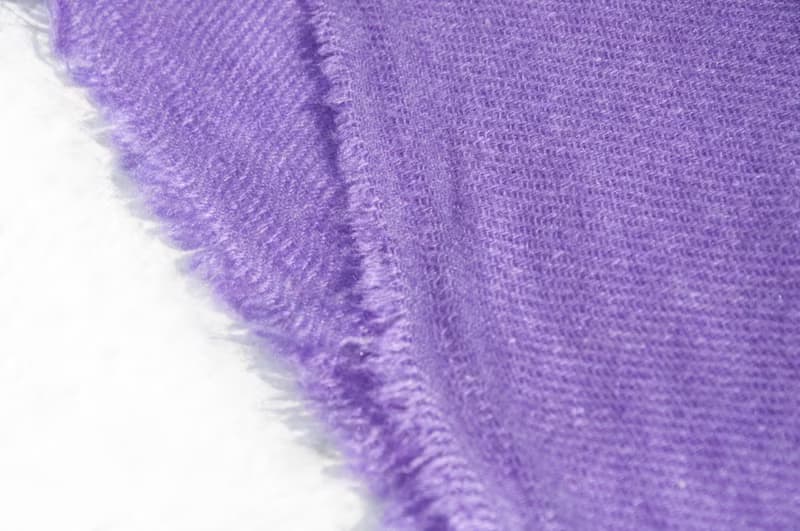 頂級喀什米爾Cashmere 秋冬保暖 羊絨圍巾Pashmina 克什米爾羊絨圍巾/純羊毛圍巾披巾/戒指絨披肩-芋頭紫色