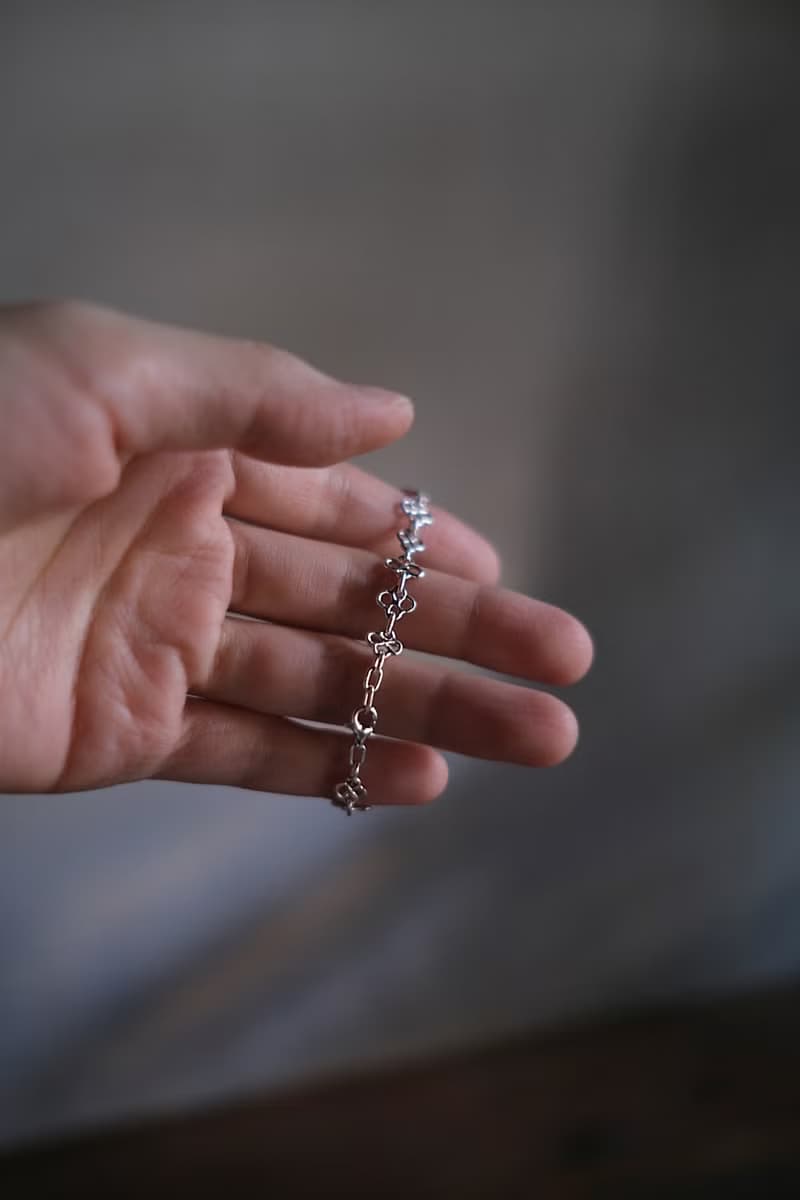 925純銀手鍊 手工小花飾 / Fleur de Sel