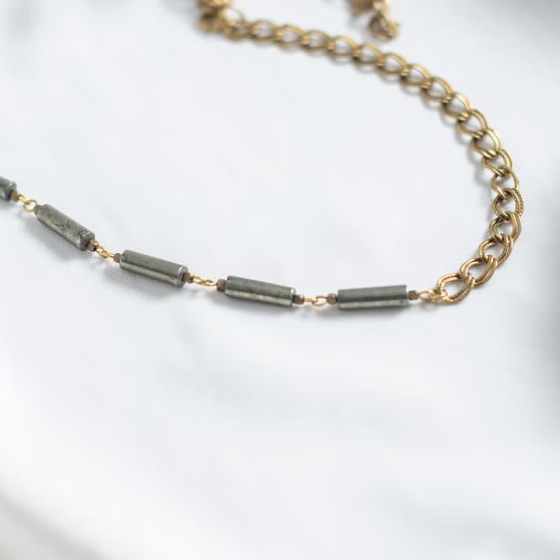 Sight Of Twinkling | 鐵礦手頸兩用鍊