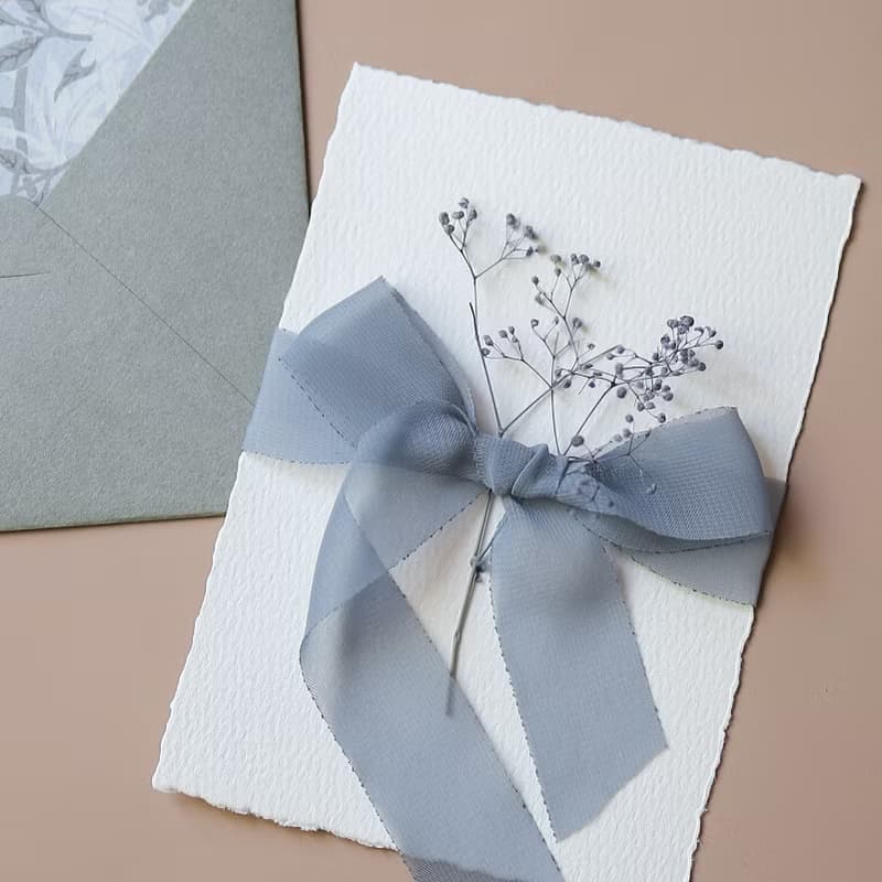 Before I Say It 手寫告白信封信紙套組 莫蘭迪灰藍色