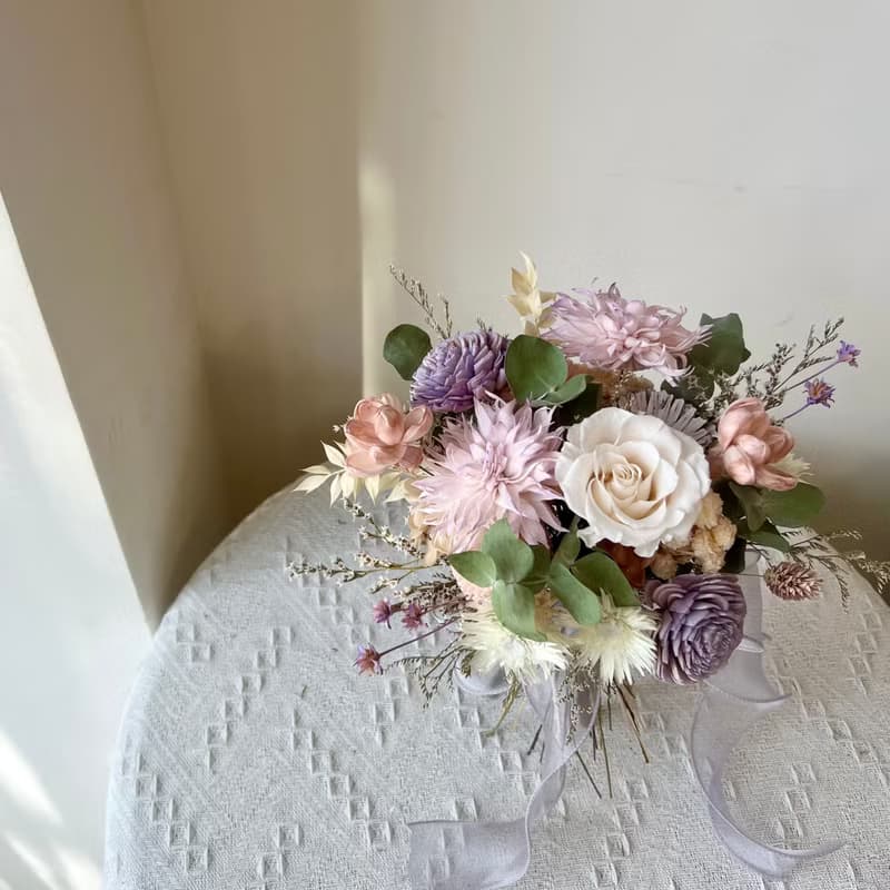 輕甜感小捧花 結婚捧花