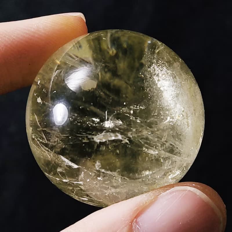 彩虹光黃水晶七星陣 財富之石 招財 晶球 晶柱 禮物 收藏 獨家
