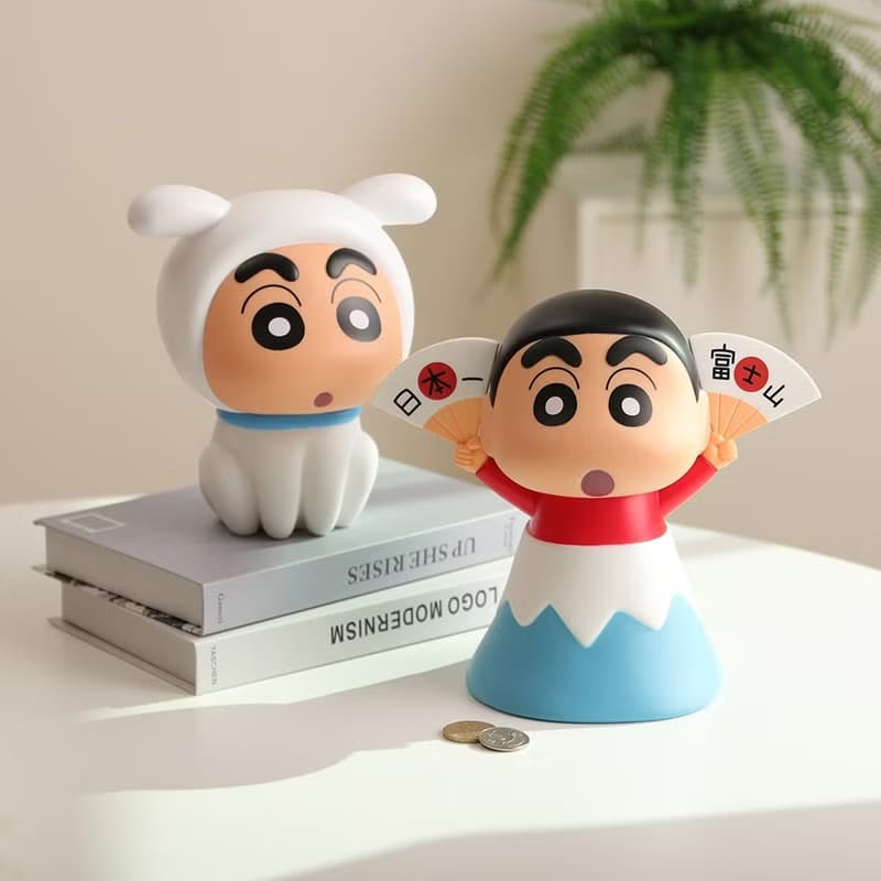 Bigger Size蠟筆小新造型存錢筒-Crayon Shinchan 玩具公仔