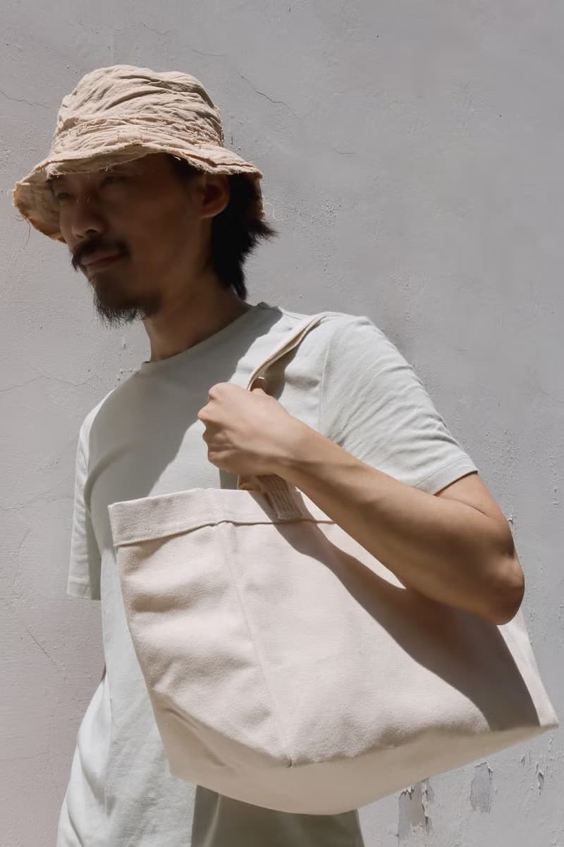 步野  厚磅帆布托特袋  S