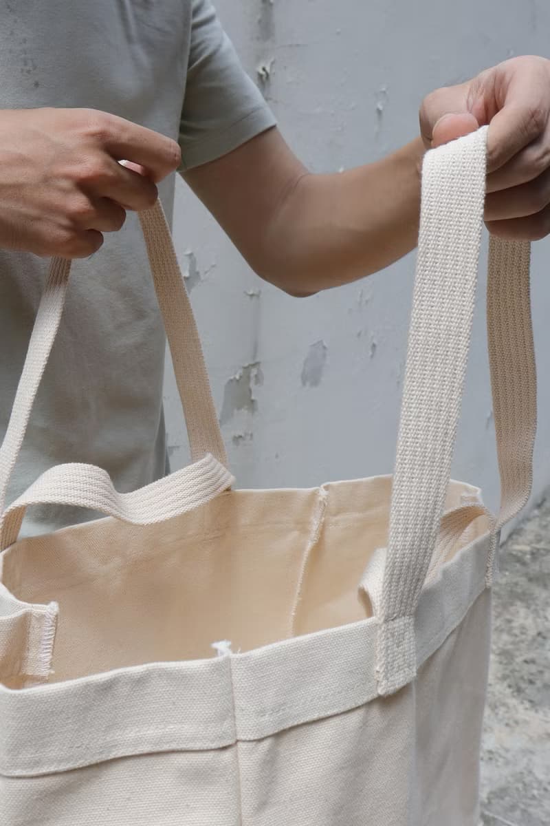 步野  厚磅帆布托特袋  S