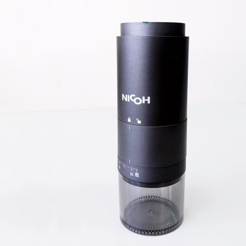 現貨 | HOFFE 日本 NICOH-USB 不鏽鋼錐刀磨豆機 | 送濾紙 充電式