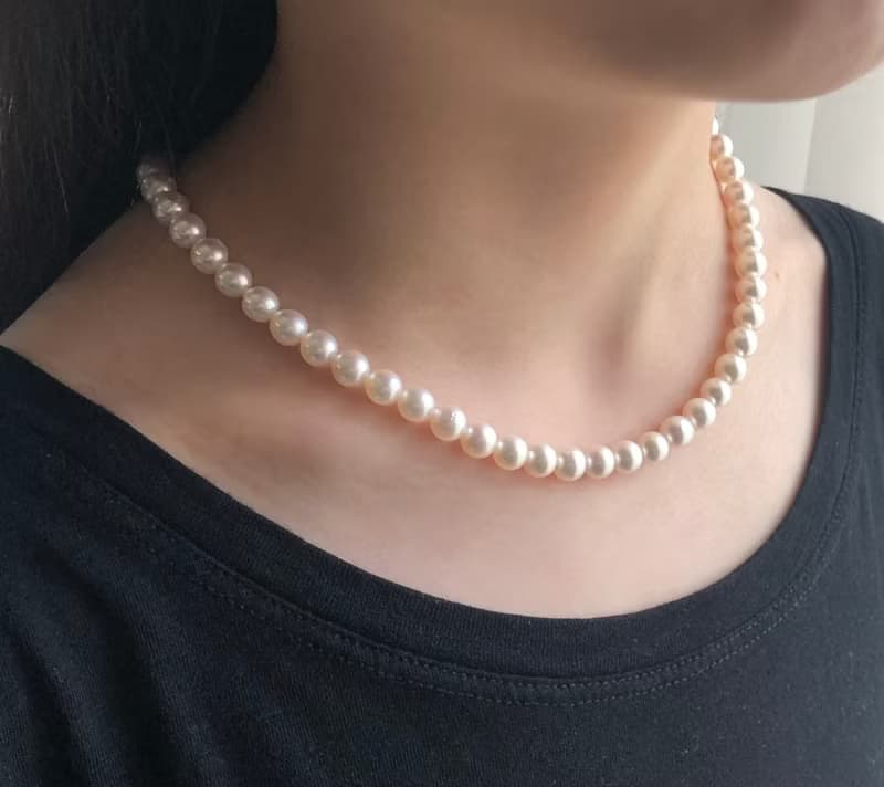 送料無料【Ltd.price】Akoya pearl necklace  sea pearl