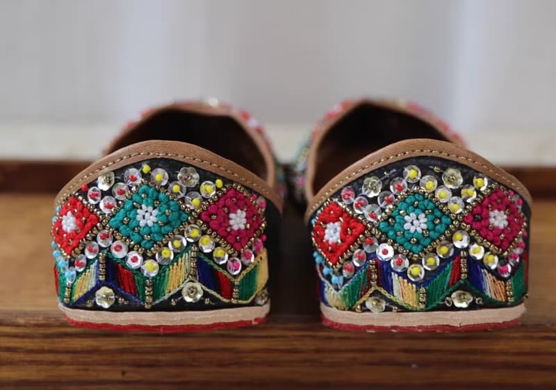 洛神 印度復古 全手工刺繡釘珠鞋