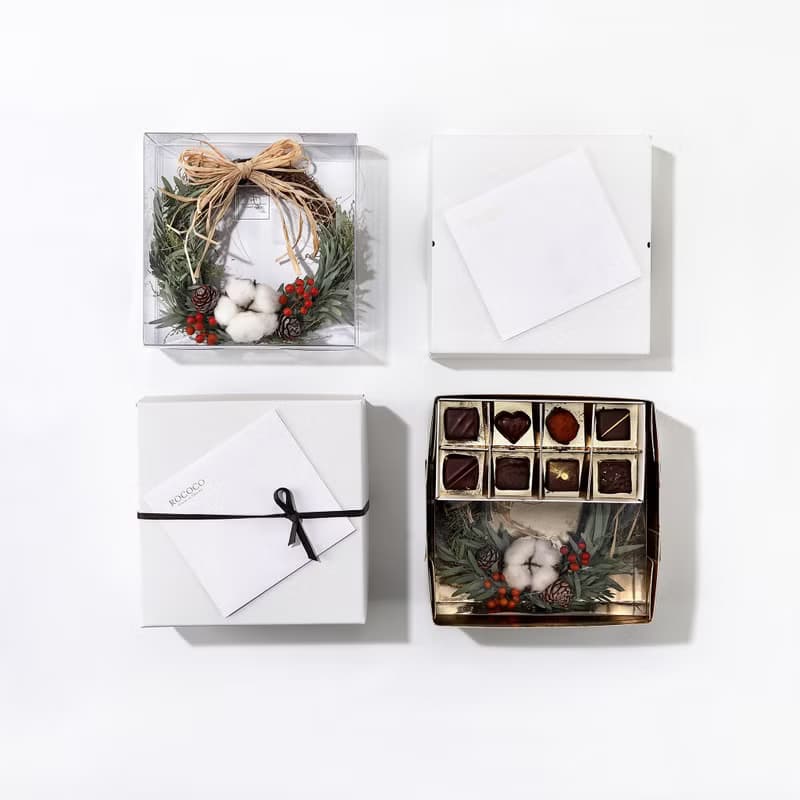 售罄須等待Noël 聖誕手工巧克力+ 法式聖誕花圈(聖誕限定)