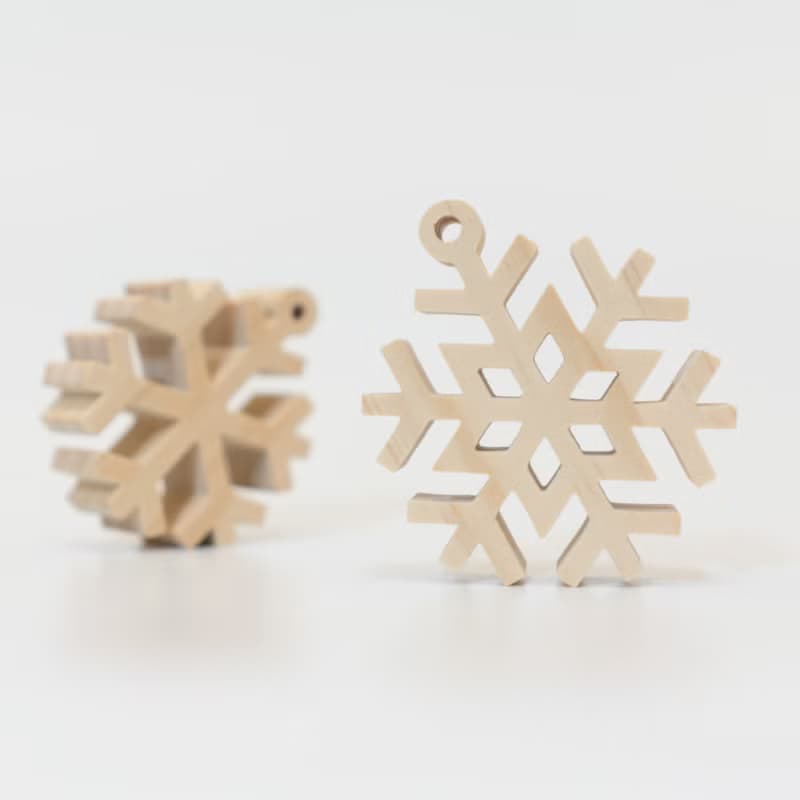 wagaZOO厚切造型積木 自然系列－雪花
