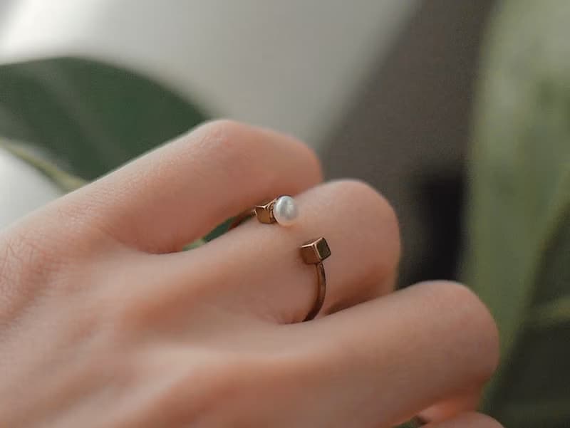 Hydromancy | 水占術系列 - 黑雨 * 戒指