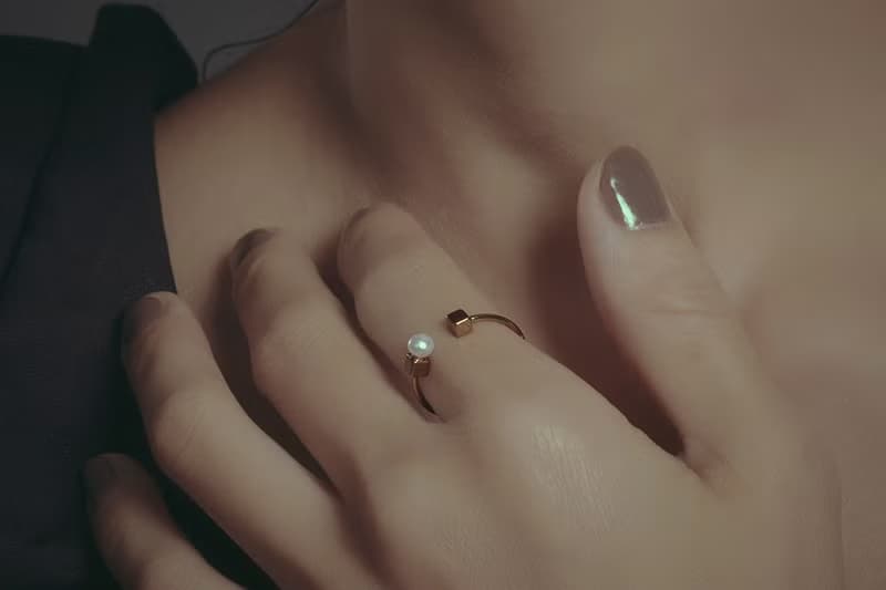 Hydromancy | 水占術系列 - 黑雨 * 戒指