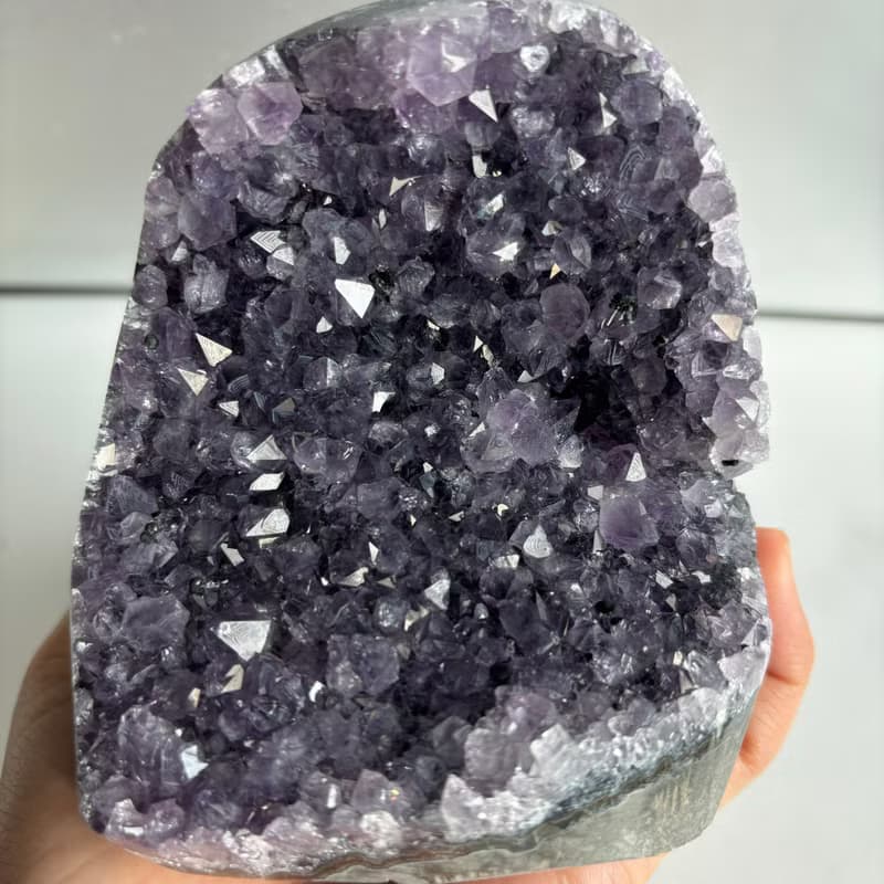 *十分罕見*上帝指紋*天然烏拉圭紫水晶 Natural Amethyst