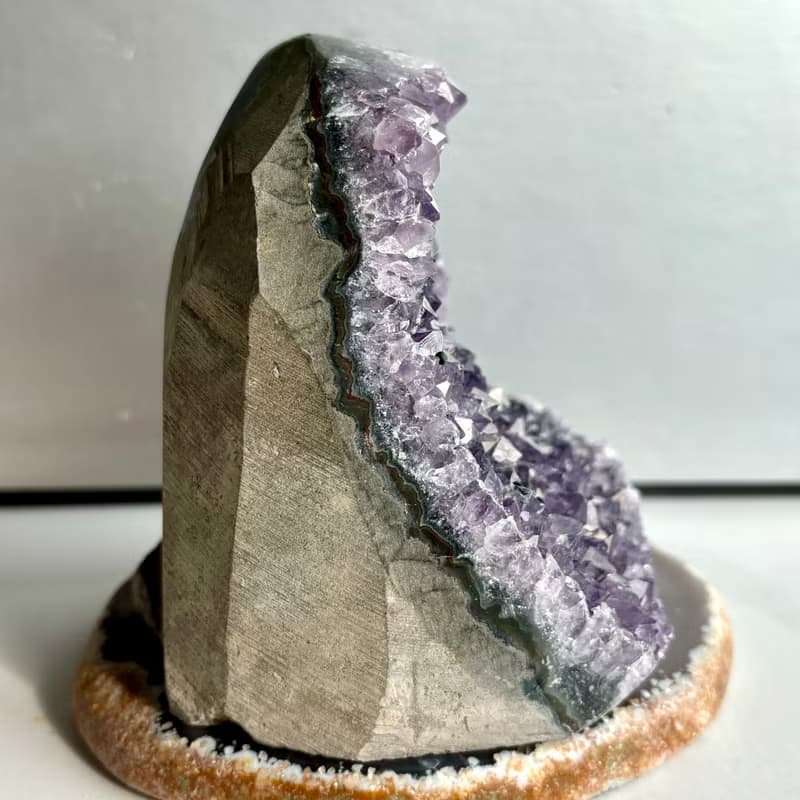 *十分罕見*上帝指紋*天然烏拉圭紫水晶 Natural Amethyst