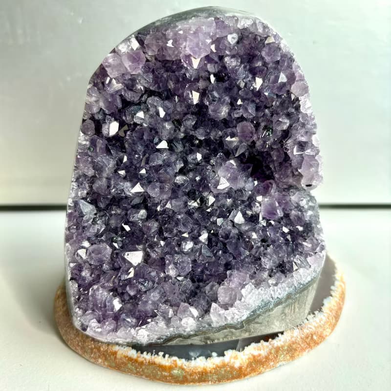 *十分罕見*上帝指紋*天然烏拉圭紫水晶 Natural Amethyst