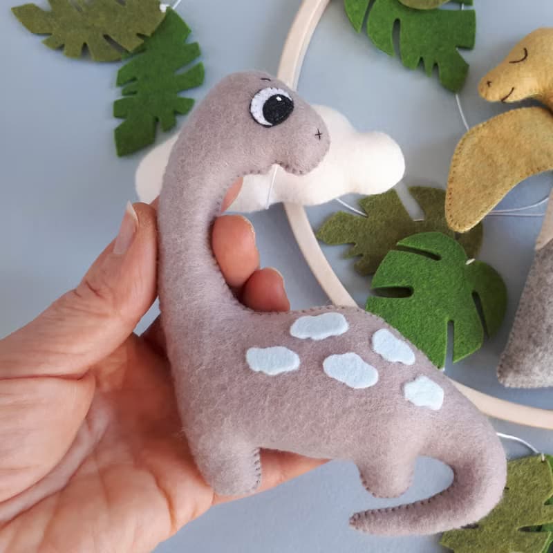Baby mobile dinosaur, mobile nursery, crib mobile, baby shower gift