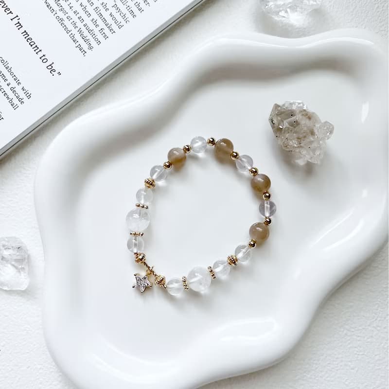 【遇見貴人】白幽靈水晶手鍊