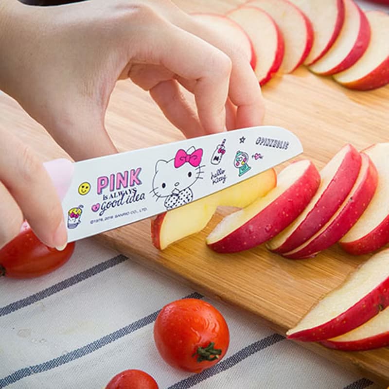 絕版現貨 三麗鷗授權 HelloKitty刀具組-含刀套 主廚刀+水果刀