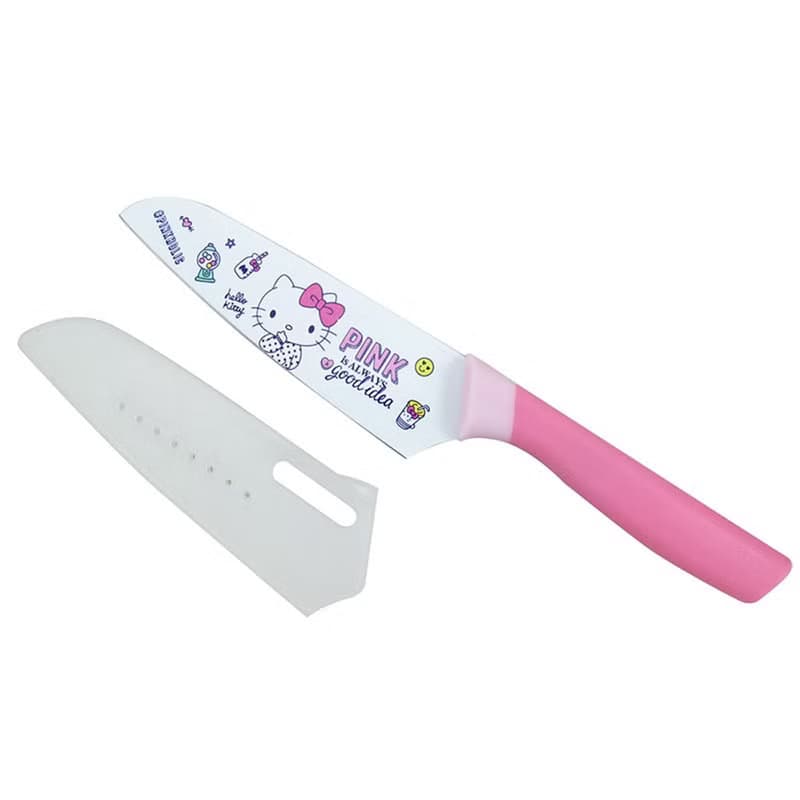 絕版現貨 三麗鷗授權 HelloKitty刀具組-含刀套 主廚刀+水果刀
