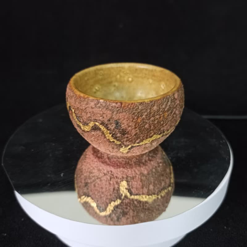手拉胚茶杯鶯歌陶藝家精製岩礦泥杯