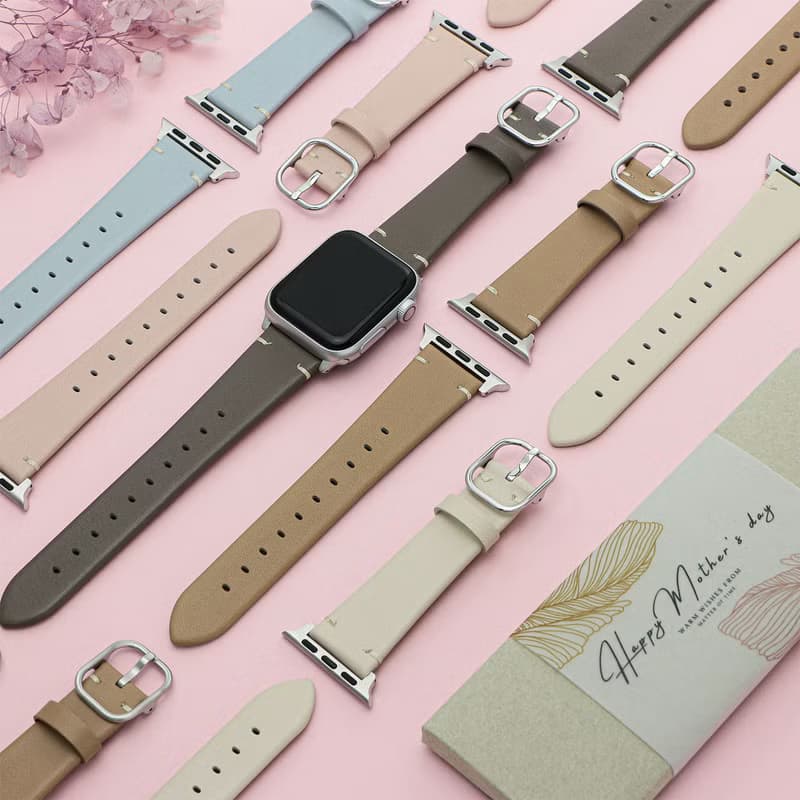 意大利真皮錶帶 APPLE WATCH 適用 (免費壓字)