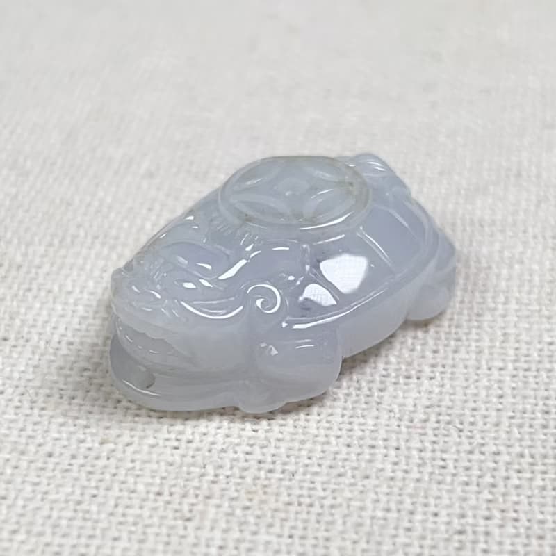 飄烏雞翡翠古錢龍龜 | 天然緬甸玉翡翠A貨 | 送禮