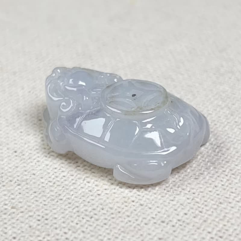飄烏雞翡翠古錢龍龜 | 天然緬甸玉翡翠A貨 | 送禮