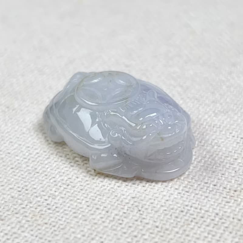 飄烏雞翡翠古錢龍龜 | 天然緬甸玉翡翠A貨 | 送禮