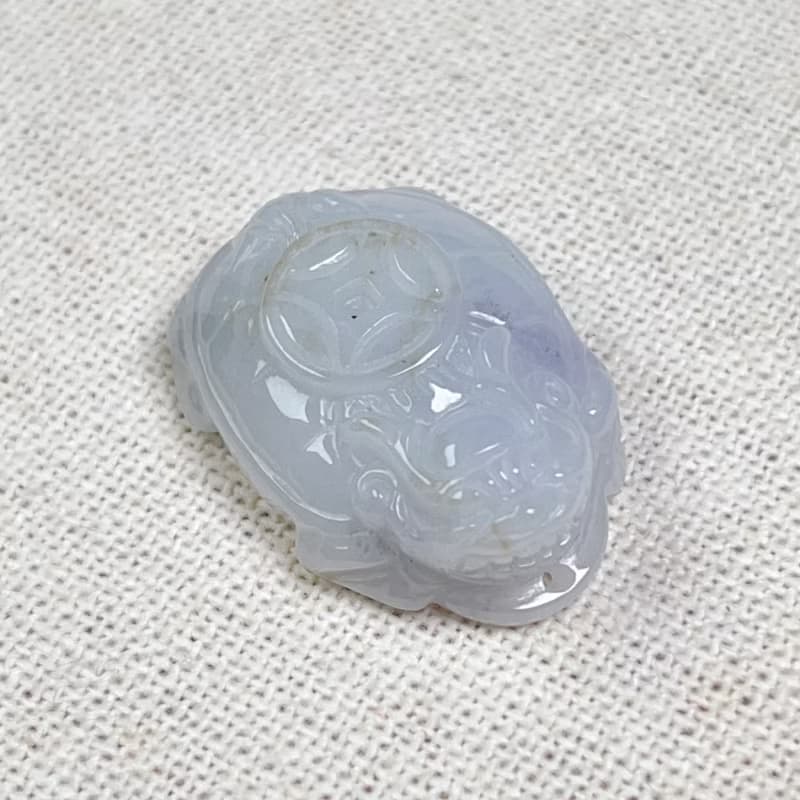 飄烏雞翡翠古錢龍龜 | 天然緬甸玉翡翠A貨 | 送禮