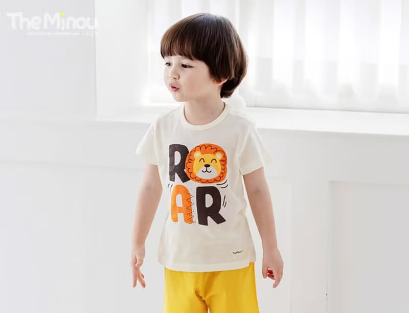 吼吼小獅子王-【寬鬆】輕透空氣衣短袖TheMinou -T57605