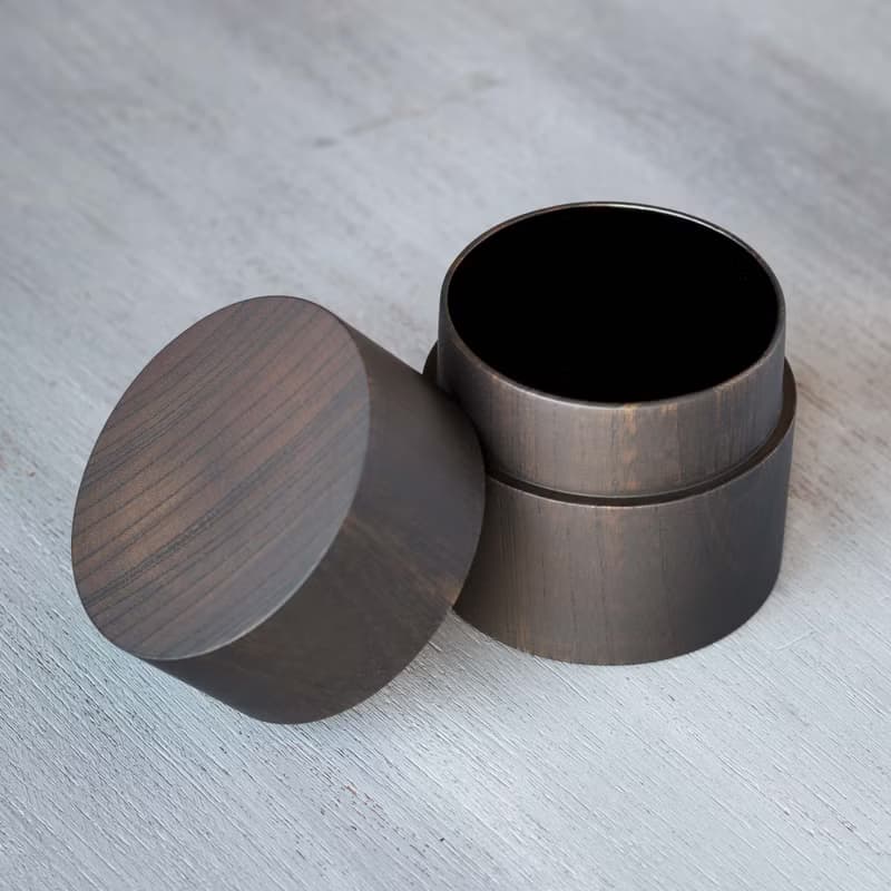 中次棗 - 茶筒 - 抹茶入れ