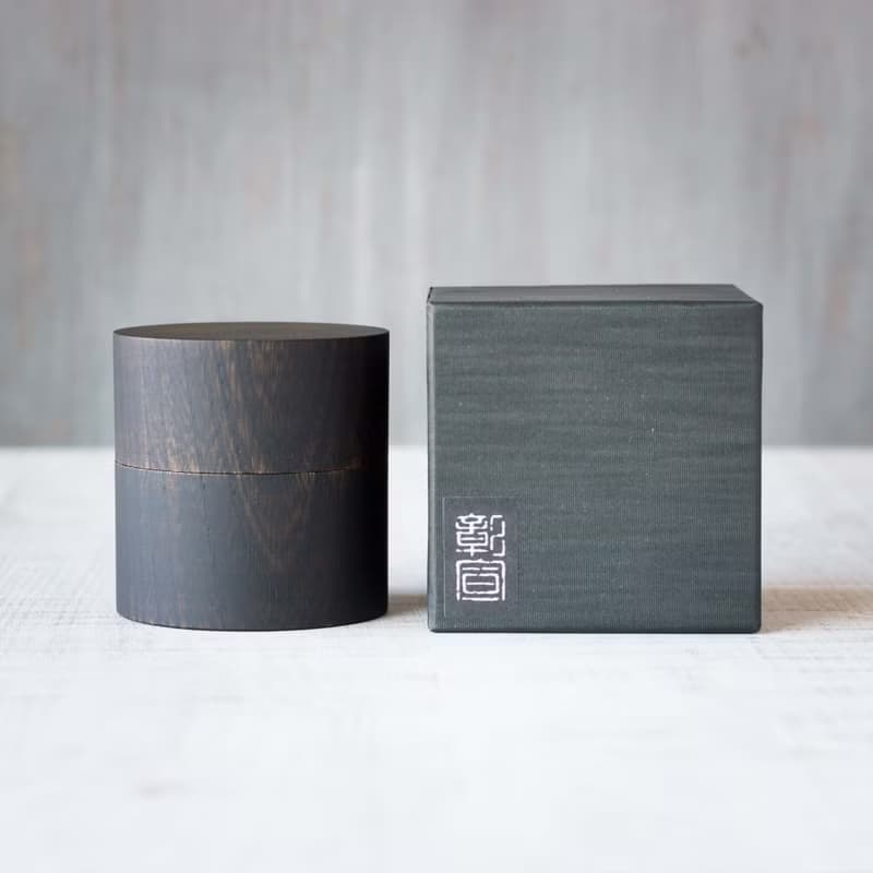 中次棗 - 茶筒 - 抹茶入れ
