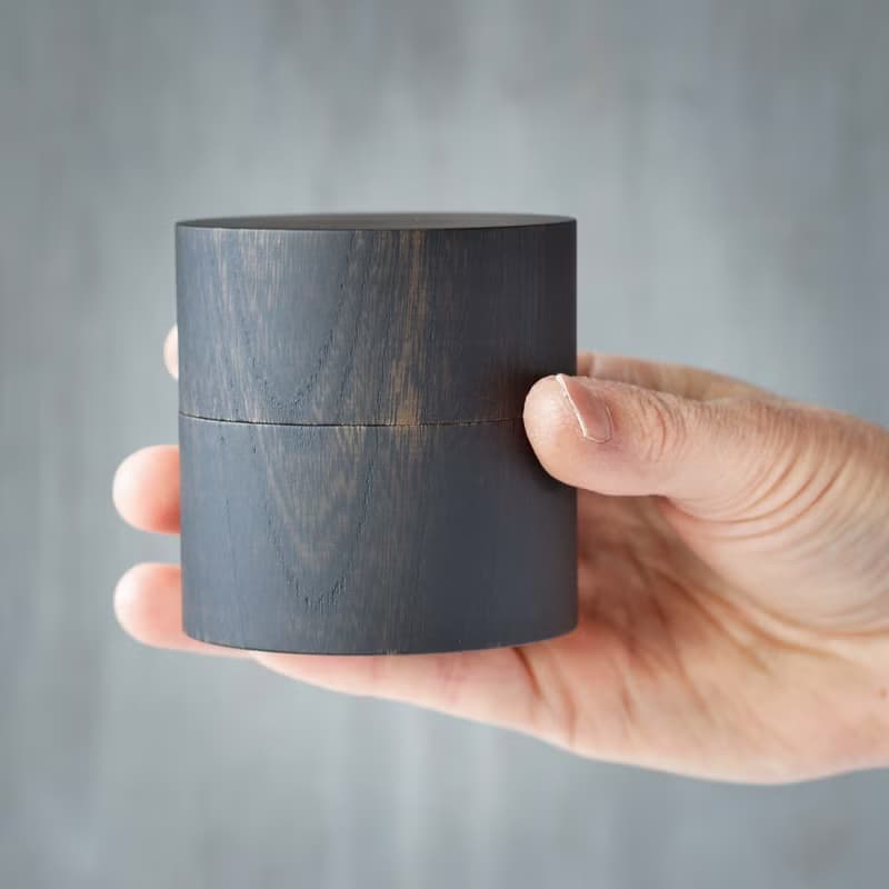 中次棗 - 茶筒 - 抹茶入れ