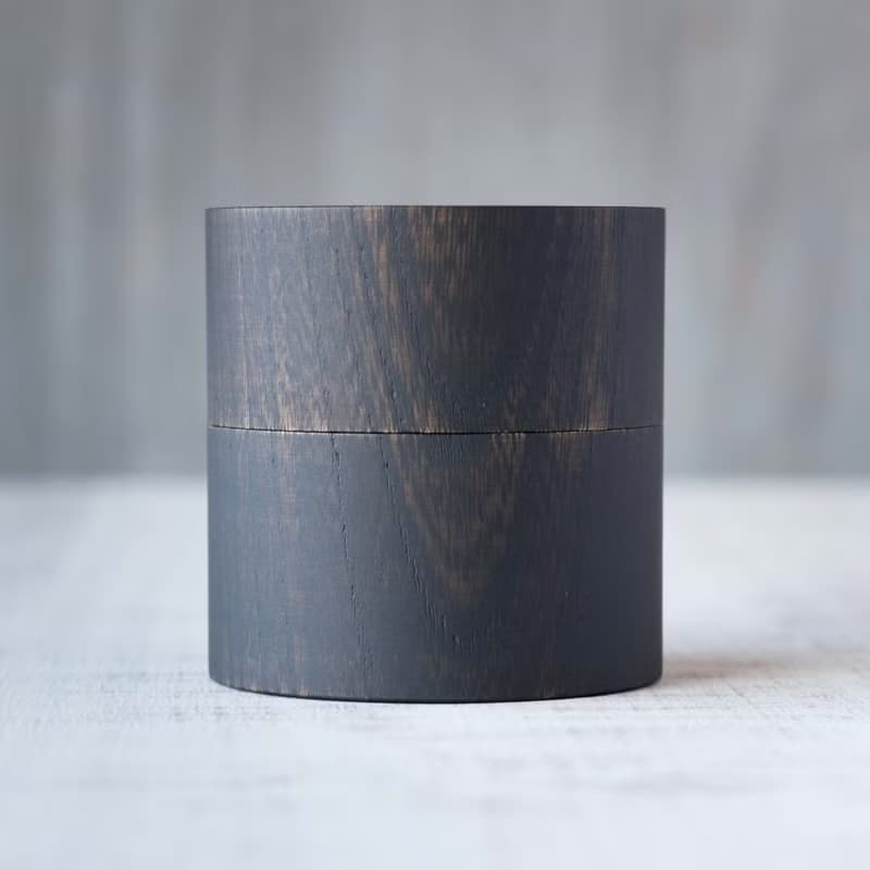 中次棗 - 茶筒 - 抹茶入れ