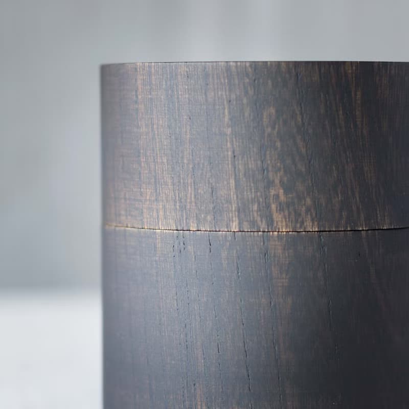 中次棗 - 茶筒 - 抹茶入れ