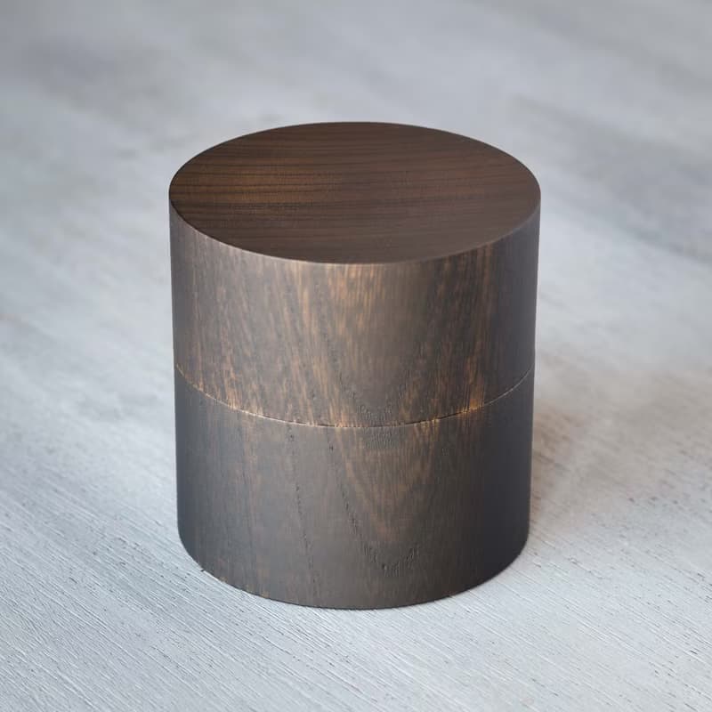 中次棗 - 茶筒 - 抹茶入れ