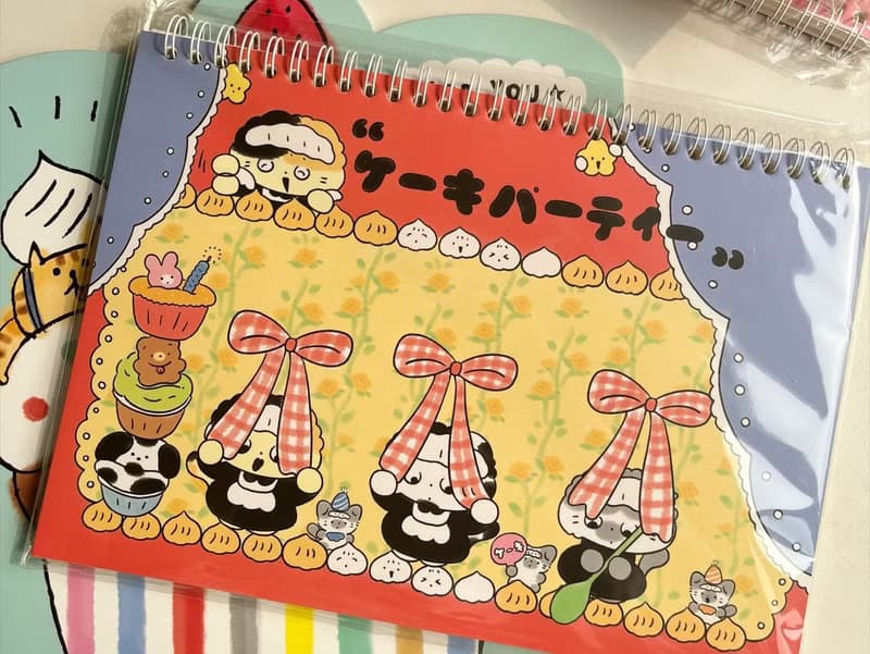【鹽汽水】B5/40張雙面離型紙本手帳不可書寫線圈本