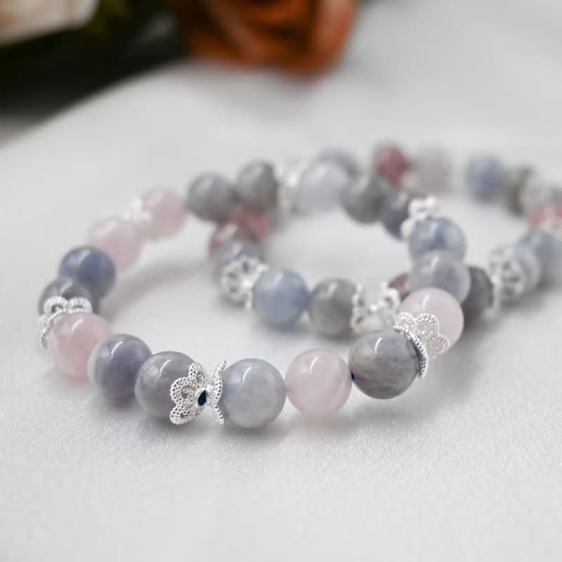 莫蘭迪色・米蘭水晶手鍊