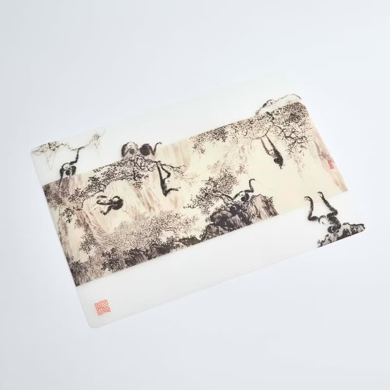 矽膠餐桌墊禮盒組-十猿圖