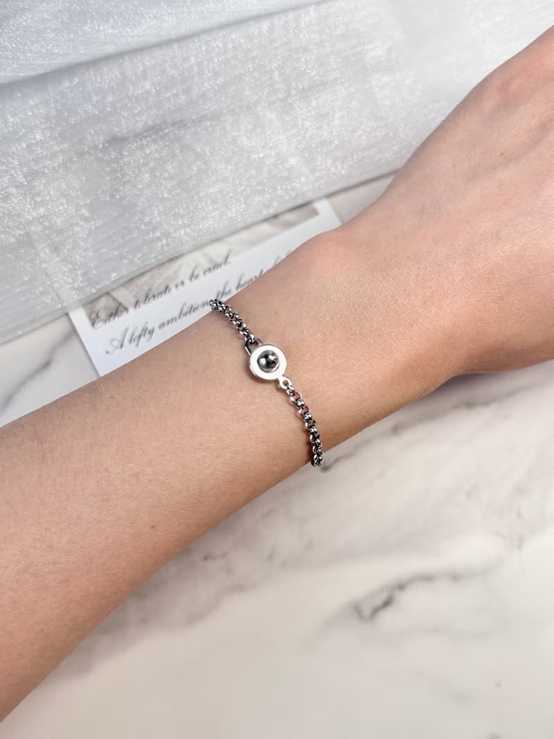 True Love 紅瑪瑙好運手鍊 - 醫療鋼配飾/天然石/紅瑪瑙