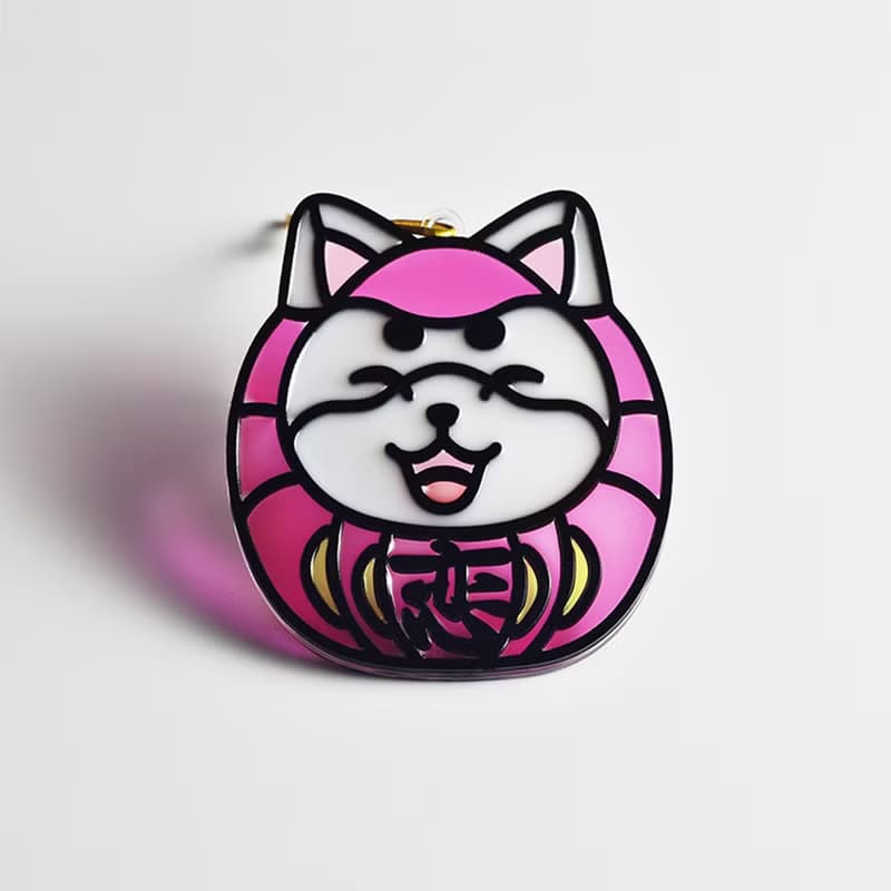 動物達摩(柴犬) 掛飾 l 蛇年 福貼 揮春 春聯 招財貓 招福貓